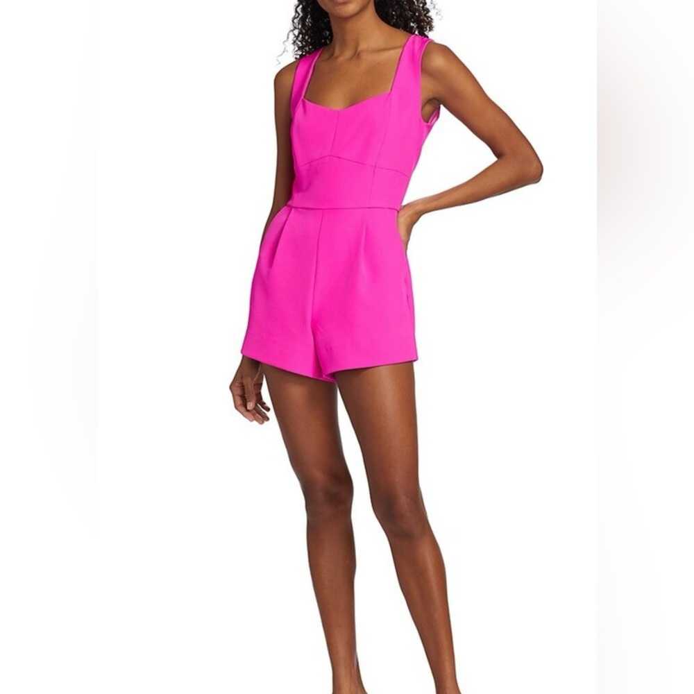 Generation Love Magenta coco crepe romper size 2